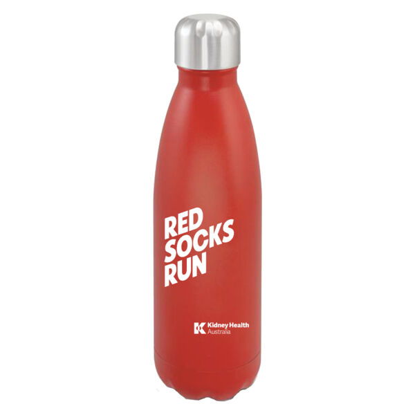 Red Socks Run Water Bottle Thumbnail