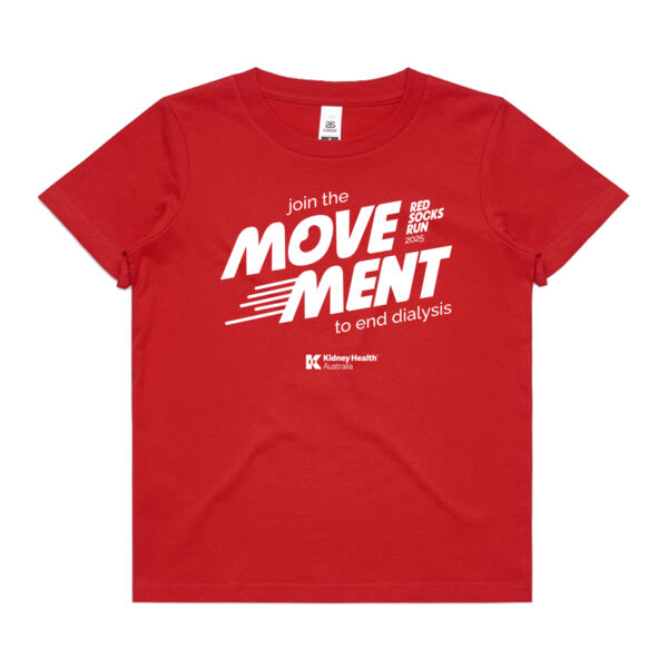 Red Socks Run Youth Red T-Shirt Thumbnail