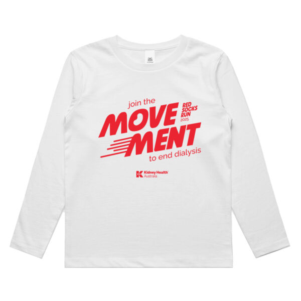  Red Socks Run Kids Long Sleeve Shirt Thumbnail